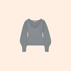 1HR SALE ⚡Reformation Hart Cashmere Sweater (Dark Grey) thumbnail 2