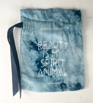 Sephora Beauty is My Spirit Animal Tie-Dye Cloth MakeUp Delicates Travel Bag New thumbnail 1