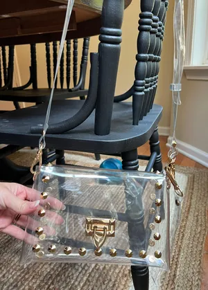 Clear game day bag thumbnail 1
