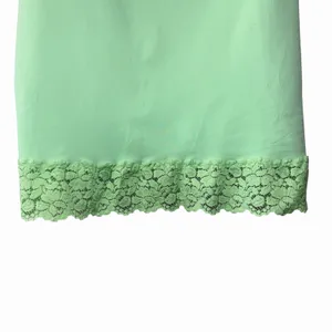 Banana Republic Lace Trim Cami Tank XL‎ Mint Green Stretch Lingerie Top thumbnail 6