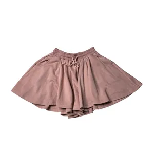 Bubblegum Pink Knit Mini Skort M NWT Preppy Coquette Barbiecore High Waist thumbnail 2