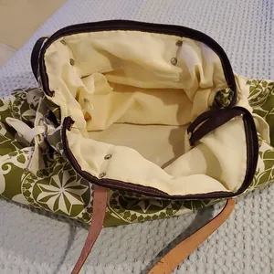Adorable Green and Cream Cloth Bag (#8) thumbnail 3