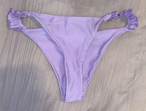 pastel purple bathing suit bottoms Size M thumbnail 1