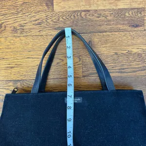 Kate Spade Women’s Vintage Y2K Black Corduroy Shoulder Bag‎ thumbnail 11