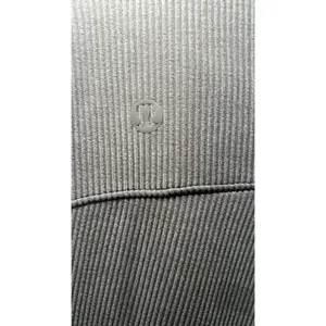 Lululemon‎ Brushed Softstreme Rib Zip Flare 2 Black High Rise 32.5" NWT LW5EUBS thumbnail 5