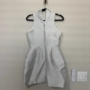 Amanda Uprichard Everhart Satin Twill Mini Dress S thumbnail 5