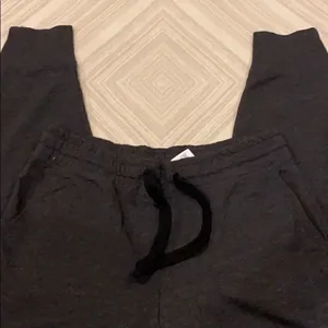 Gap Dark Grey Bottom Zipper Drawstring Joggers thumbnail 3