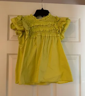 Marc New York Ruffle Top Small thumbnail 1