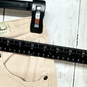 Eddie Bauer‎ Jeans Women 6 Cream Relaxed Straight Cotton 5-Pocket Design Utility thumbnail 4