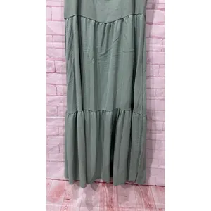 See‎ you Monday green dress size large flowy beach vacation thumbnail 2