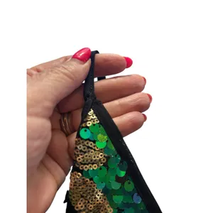 NWT Love and Other Things Multicolor Sequin Dress - Size M thumbnail 10