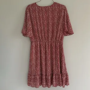 KIRUNDO Womens Summer Dresses Casual Short Sleeve V Neck Ruffle Floral Print XL thumbnail 7