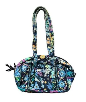 Vera Bradley Midnight Blues Floral Shoulder Bag thumbnail 1