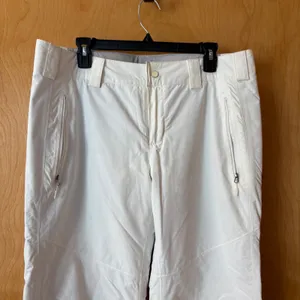 Marmot Snow Pants Women Large White Insulated Ski Snowboard A75890 thumbnail 5
