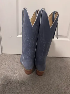 Tony Lama Women’s Boots- Cornflower Blue thumbnail 7