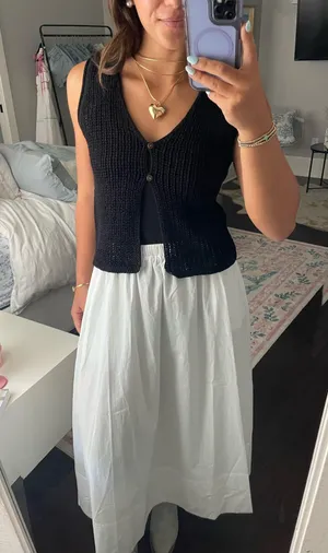 White long skirt boutique thumbnail 3