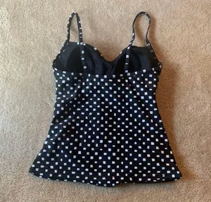 Croft & Barrow Tankini Swim Top thumbnail 4