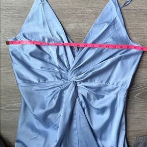 Abercrombie & Fitch Draped Twist-Front Maxi Dress Large thumbnail 8