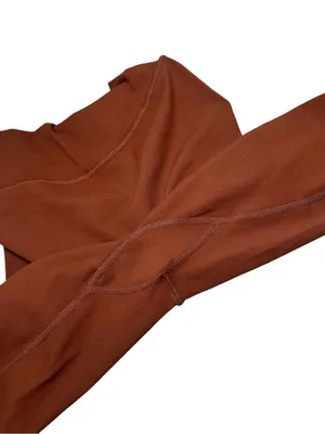 Ptula Sierra Leggings Sienna Rust Brown Buttery Soft High Waist Sz M thumbnail 4
