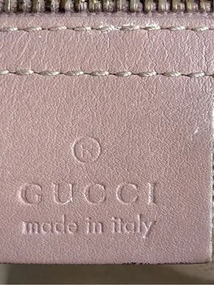 GUCCI Guccissima Bree Medium Foldover Tote Pink Leather 2-Way Crossbody Bag thumbnail 8