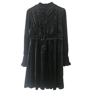 Baltic Born Tina Velvet Short Dress Black XL New‎ with Tag Long Sleeve thumbnail 7