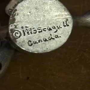 Vintage 1993 Seagull Canada gardening keychain thumbnail 4