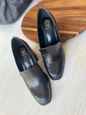 Vince Camuto Women's Segellis Block-Heel Tailored Loafers Black Size 10 thumbnail 2