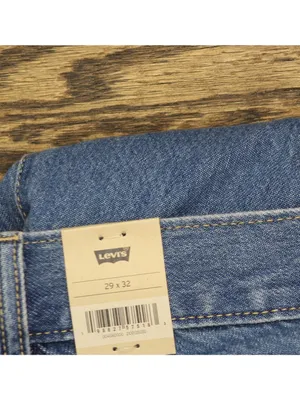 Levi's Womens Superlow Loose Snap Zip Fly Jeans 94417325 All Over Blue 29X32 thumbnail 8