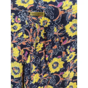 Billabong Multicolor Pull On Floral‎ Pants Womens LARGE Bohemian thumbnail 6