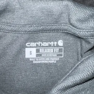 Carhartt Relaxed Fit Half Zip Mock Neck Pullover Size Small thumbnail 6