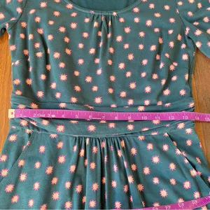 Boden Abigail Jersey Dress Size 6 Long Starburst thumbnail 10