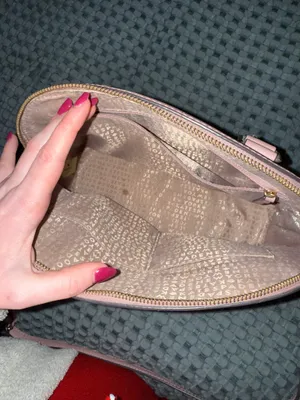Kate Spade Pink Purse Leather thumbnail 4