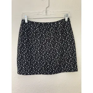 Vintage 90's Witchy Practical Magic Fall Gilmore Girls Prairie Floral Mini Skirt thumbnail 6