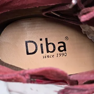 Diba Blake Suede Bootie Burgundy Lace Up Wedge Ankle Boots Women Size 8.5‎ thumbnail 9