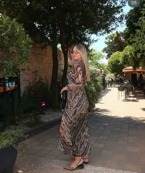 Zara animal Print Dress maxi bohemian hippie summer thumbnail 11