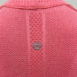 Lululemon Women’s Long Sleeve Activewear Performance Coral Shirt Size XS thumbnail 8