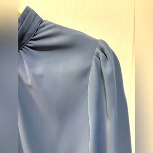 Allegra K size small open neck blouse nwt thumbnail 5