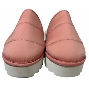 Anthropologie Maeve Puffy Platform Slippers Pink Women's Size‎ Large 10-11 thumbnail 3