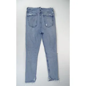 AGOLDE Jeans Womens 28 Nico Jean High Rise Button Fly Cropped Headlines Distress thumbnail 7