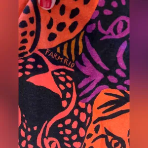 Farm Rio tiger face print tee size-Small thumbnail 2