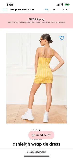 Ashleigh Wrap Tie Dress thumbnail 3