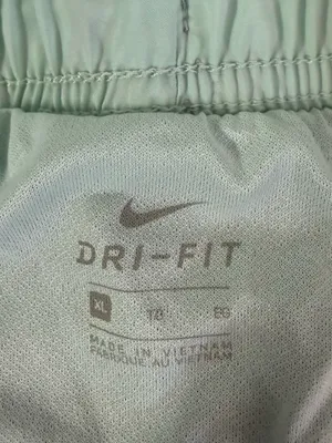 Nike Tempo Women’s Dri-FIT Running Shorts Gray Mint Size XL 3” Inseam thumbnail 4