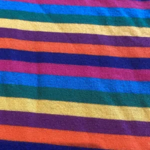 Smurfs Cotton Rainbow Stripe Short Sleeve T-Shirt Size Medium thumbnail 4