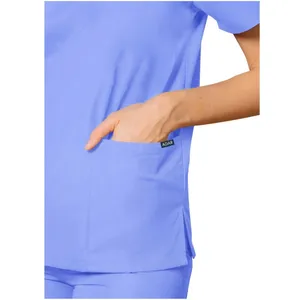 ADAR Universal Unisex Drawstring Scrub Set, Ceil Blue Size 3XL New w/Tag thumbnail 3