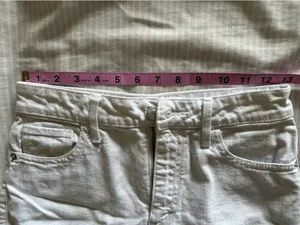 TNA White Shorts Aritzia Denim thumbnail 6