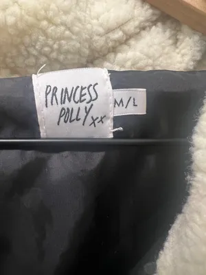 The Keir Puffer Jacket Black and White with Hood Size M/L thumbnail 14