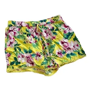 Womens Hollister Tropical Floral Print Jet Set Luxe Pull On Shorts - Sz XS thumbnail 3