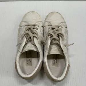 Vintage Havana Navy Shoes Womens 8 White‎ Camel Leather Star Low Top Sneakers thumbnail 5