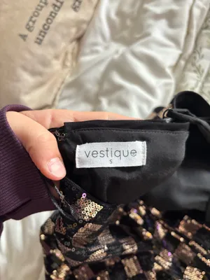 Sequin Vestique Dress thumbnail 3