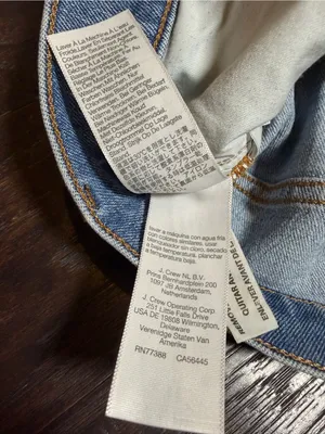 Madewell The Perfect Vintage Jean 26P Light Wash High Rise Straight Raw Hem Jean thumbnail 7